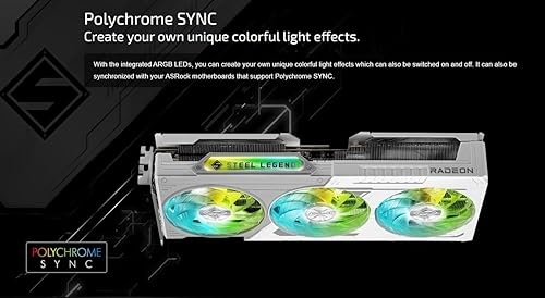 ASRock AMD Radeon™ RX 9060 XT Steel Legend 16GB OC