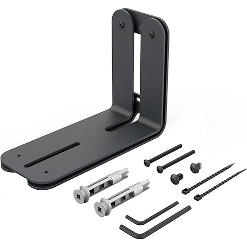 Wall Mount for Video Conferencing Camera - Black Gray