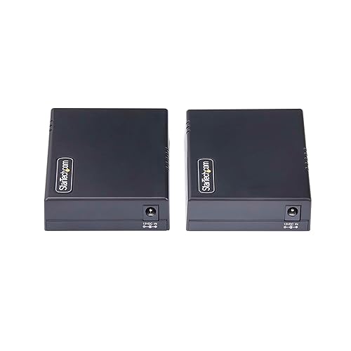 StarTech.com 10/100 Ethernet Extender Kit Up to 0.5mi (800m), Long-Range LAN Booster via Single Pair Wire/Phone Line/RJ45 UTP