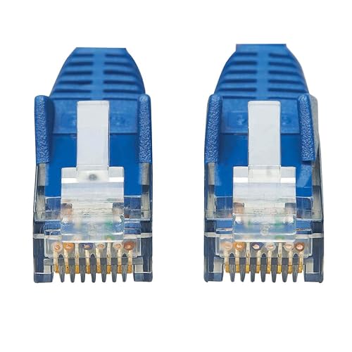 Tripp Lite Cat6 Patch Cable UTP Snagless w/PoE CMR-LP Blue RJ45 M/M 50ft (N201P-050-BL)