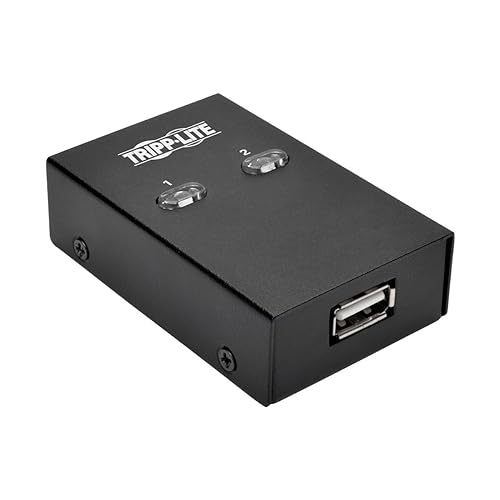 Tripp Lite 2-Port USB Hi-Speed Sharing Switch For Printer/ Scanner /Other - U215-002