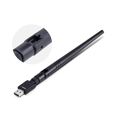 StarTech.com USB Bluetooth 5.3 Adapter, Class 1, USB Bluetooth Dongle for PC/Laptop, Use with Keyboard/Mouse, Windows/Linux