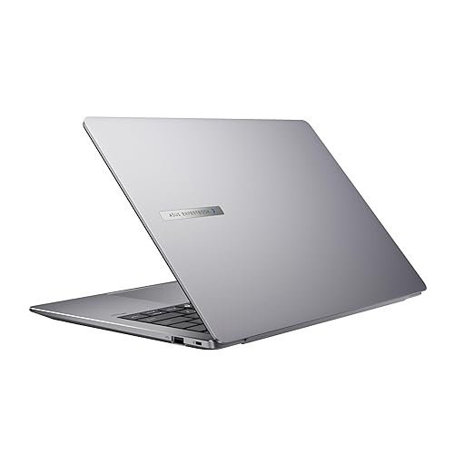 ASUS ExpertBook P5 Copilot+ PC AI Laptop, Intel® Core™ 7 Processor 258V, 32GB RAM, 1TB SSD, WiFi 6E, Windows 11 Home, Misty Grey, P5405CSA-DH76