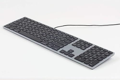 RGB BACKLIT WIRED ALUMINUM KEYBOARD