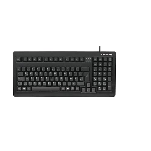 CHERRY G80-1800 Compact Keyboard - MX Switch - Black - 104 Keys
