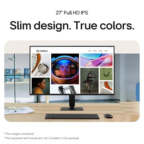 LG Full HD Monitor (27U411A) - 27 Full HD (1920x1080) Display, 120Hz Refresh Rate, sRGB 99% (Typ.), USB-C, Reader Mode & Flicker Safe, Dynamic Action Sync, Black Stabilizer, LG Switch app 27 120Hz FHD 1920 x 1080