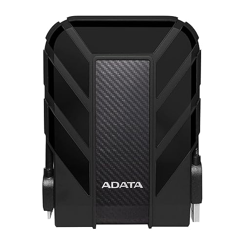 ADATA HD710 Pro 2TB USB 3.1 IP68 Waterproof/Shockproof/Dustproof Ruggedized External Hard Drive, Black (AHD710P-2TU31-CBK) Black Pro 2 TB
