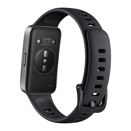 HUAWEI Band 10 Smartwatch with AI-Powered Fitness Monitoring, Pro-Level Sleep Analysis, Emotional Wellbeing Assistant, Streamlined Metallic Design, Compatible with iOS Android, Matte Black Matte Black Band 10