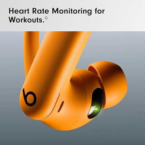 Beats Powerbeats Pro 2 Wireless Bluetooth Earbuds - Noise Cancelling, Heart Rate Monitor, IPX4, Up to 45H Battery & Charging Case, Works with Apple & Android - Electric Orange Electric Orange Powerbeats Pro 2