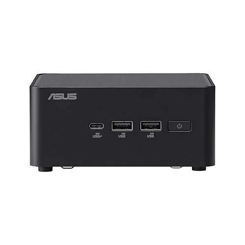ASUS NUC 14 Pro Tall Full System Mini PC with Intel 14th Gen Core Ultra 7 155H, 32GB DDR5 RAM, 1TB PCIe G4x4 NVMe SSD, Thunderbolt 4,Win 11 Pro, Toolless Chassis Access, VESA Mount Included Core Ultra 7 Tall|32GB RAM|1TB SSD