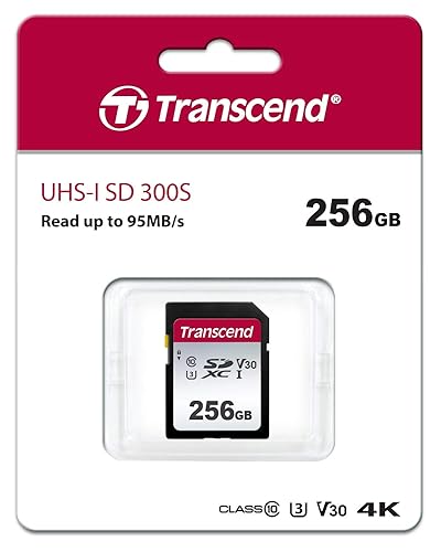 Transcend Information 256GB SDXC/SDHC 300S Memory Card TS256GSDC300S