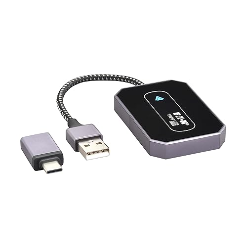 Eaton Tripp Lite Series Wireless Android Auto Adapter for Vehicles, Android and Google Phone Compatible, Black