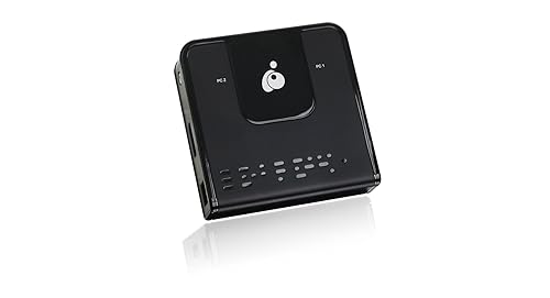 IOGEAR 2-Port DisplayPort KVM Switch - 4K 60Hz - Hotkey or Remote Button Switch - USB 2.0 Mouse Port Can Be Use As USB Hub and USB Peripheral Sharing - All Cables Included - Mac/Win - GCS62DP