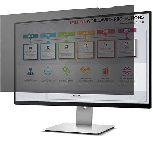 PrivacyView™ Privacy Filter for 25 Widescreen (16:9) Monitor – Black