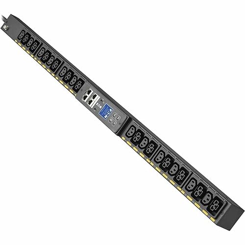 Eaton Electrical - EVMIL620A - Eaton Single-Phase Metered Input Rack PDU G4, 100-240V, 24 Outlets, 16A, 3.8kW, C20/L6-20