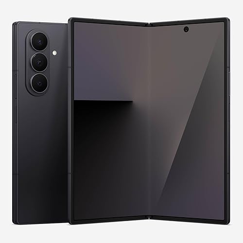 Samsung Galaxy Z Fold7 Cell Phone, 256GB AI Smartphone, Unlocked Android, AI Photo Edits, Large Screen, Long Battery Life, 2025, US 1 Yr Manufacturer Warranty, JetBlack Jet Black 256GB Fold7 Phone Only