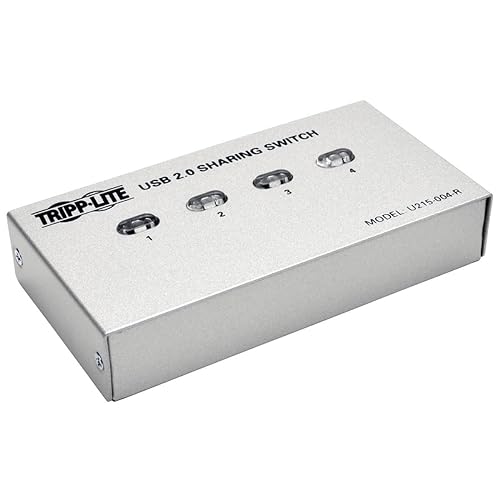 TRPU215004R - Tripp Lite USB 2.0 Printer/Peripheral Sharing Switch