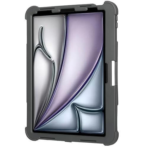 Targus SafePort Rugged Max Case for iPad Pro 11-inch (M4) – MIL-STD Drop Tested, Screen Protector, Kickstand, Hand Strap, Stylus Holder, Dust & Fluid Resistant - THD966GL