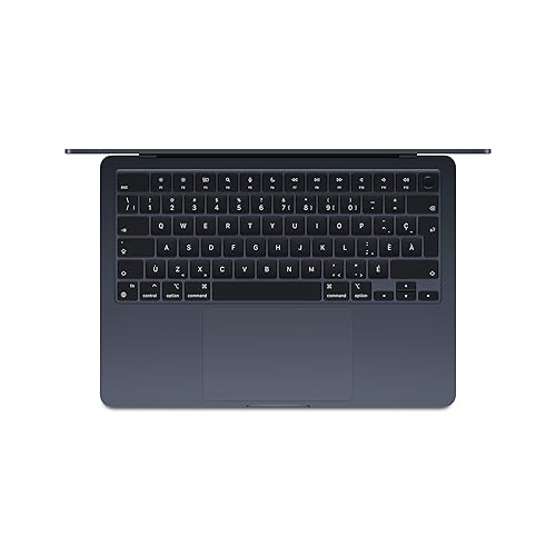 Apple 2024 MacBook Air 13-inch Laptop with M3 chip: Built for Apple Intelligence, 13.6-inch Liquid Retina Display, French, 16GB Unified Memory / 512GB Storage Midnight Apple M3 (8-core CPU, 10-core GPU)