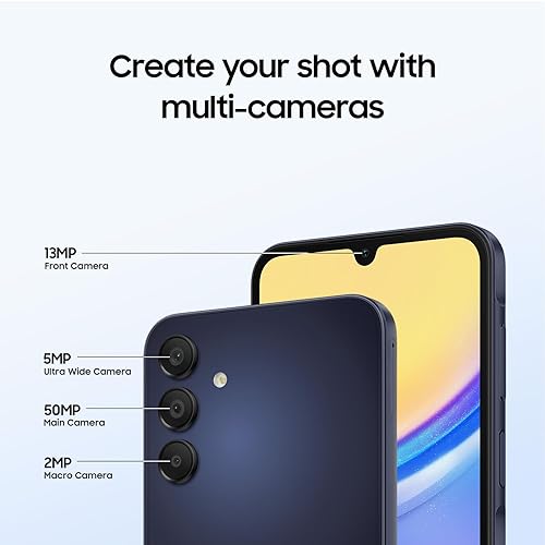 Samsung Galaxy A15 5G 128GB Android Cell Phone (Unlocked CAD Version and Warranty) Phone Only