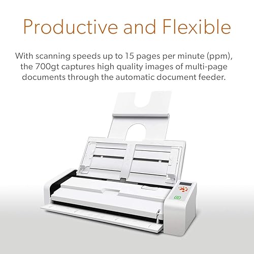 Ambir nScan 700gt Hybrid Duplex Document Scanner
