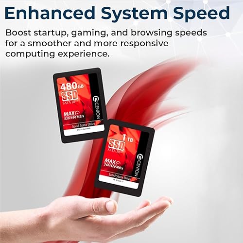 Centon MP SSD 1TB SATA III 2.5 Solid State Drive…