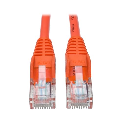 Tripp Lite 5ft Cat5e Snagless Patch Cable Orange (N001005OR)