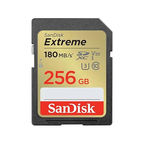 SanDisk Extreme 256 GB Class 3/UHS-I (U3) SDXC