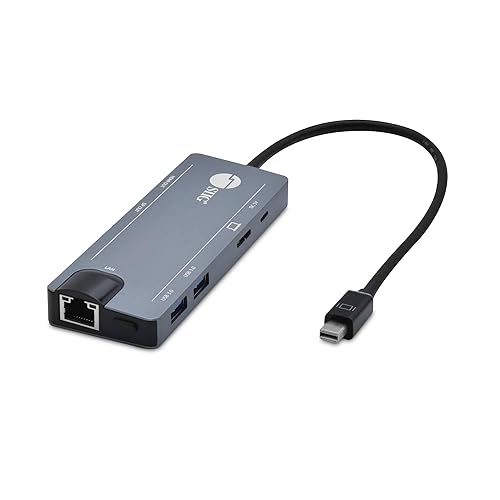 SIIG JU-H30F11-S1 Mini DP 4K Video Dock LAN Hub