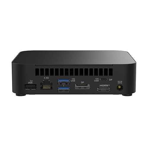 ASUS NUC 14 Essential Barebone Kit Mini PC with Intel Processor Core 3 N355, Single DDR5-4800 RAM Slot, Single Storage Design, Triple Display Support, 2.5G LAN, Wi-Fi 6E & Bluetooth 5.3, VESA Mount