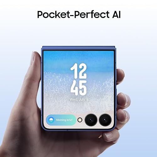 Samsung Galaxy Z Flip7, 512GB, Jet Black (CAD Version & Warranty) - AI Smartphone, 50MP, 6.9 Dynamic AMOLED Main Display, 120Hz Refresh, FlexCam Jet Black 512GB Samsung Galaxy FLIP 7 Phone Only