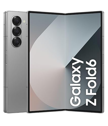 Samsung Galaxy Z Fold6, AI Smartphone, Android Smartphone, 256GB Storage, AI Zoom, Live Translate, Multi-Tasking, S Pen, Long Battery Life - Silver Shadow (CAD Version & Warranty) Silver Shadow 256GB Z Flip6 Phone Only