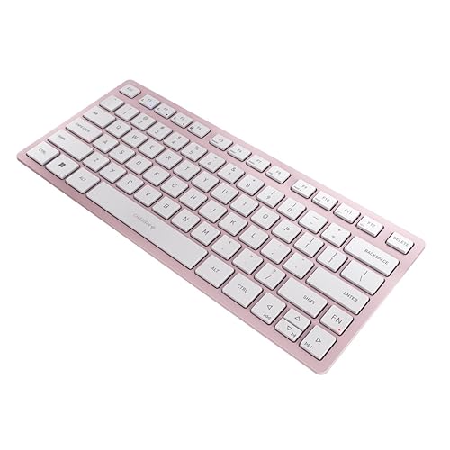 Cherry KW 7100 Mini Multi Device Compact Keyboard with Bluetooth. (Cherry blossom)