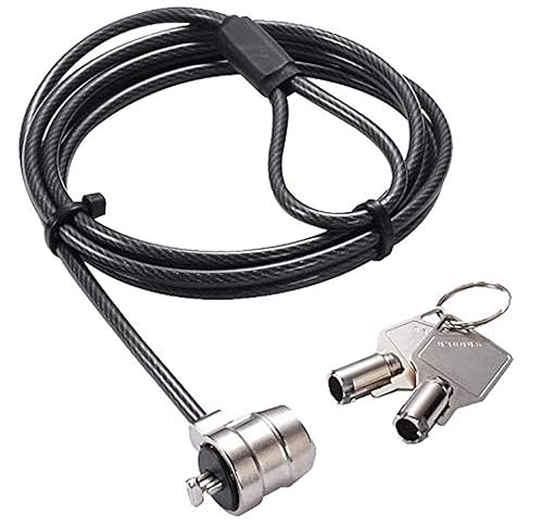 CTA Digital LT-KLKA Twisted-Steel Security Cable Lock with KA Key