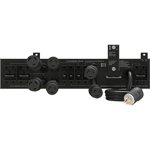 Vertiv Liebert POD PD5 – (2) NEMA L6-30R| (4) NEMA 5-20R| UPS Maintenance Bypass for GXT5 (PD5-005)