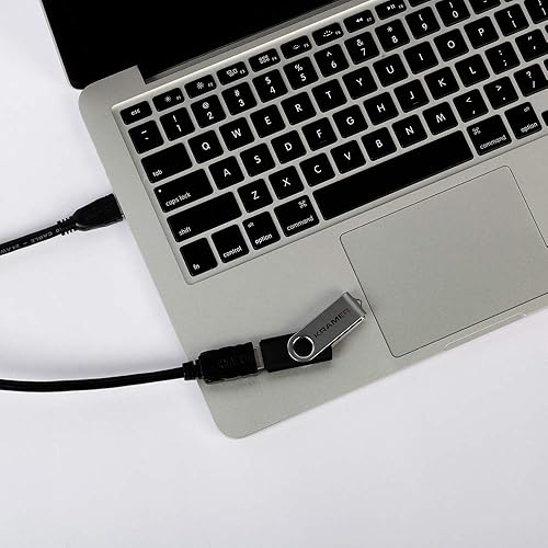 Kramer Electronics CA-UAM/UAF-15 4.6M USB A Male Female Black USB Cable