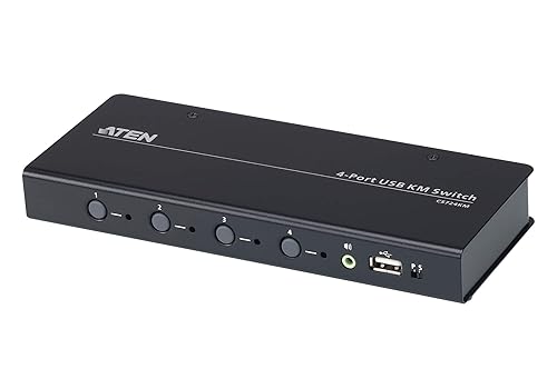 ATEN CS724KM 4-Port USB Boundless KVM Switch
