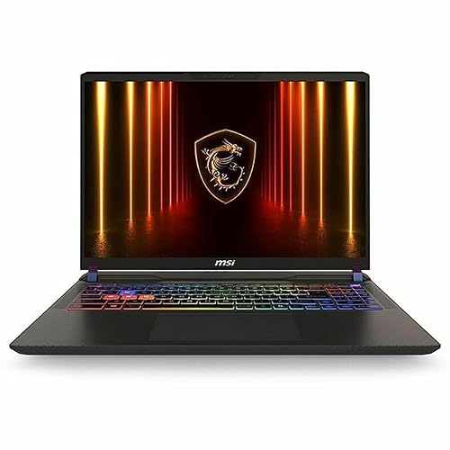 MSI Vector 16 HX AI A2XWHG-285US 16 WQXGA 240Hz Gaming Laptop, Intel Core Ultra 7 255HX 2.4GHz, 32GB RAM, 1TB SSD, NVIDIA GeForce RTX 5070 Ti 12GB, Window 11 Home, Cosmo Gray