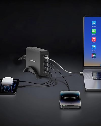 Manhattan 4-Port GaN USB Power Delivery-Ladestation 240W (102667)