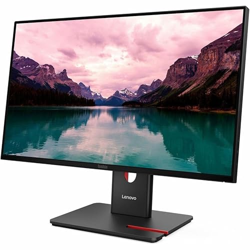 Lenovo ThinkVision T24-40 24 Class Full HD LED Monitor - 16:9 - Eclipse Black - 23.8 Viewable - in-Plane Switching (IPS) Technology - WLED Backlight - 1920 x 1080-16.7 Million Colors - 250 Nit - 4