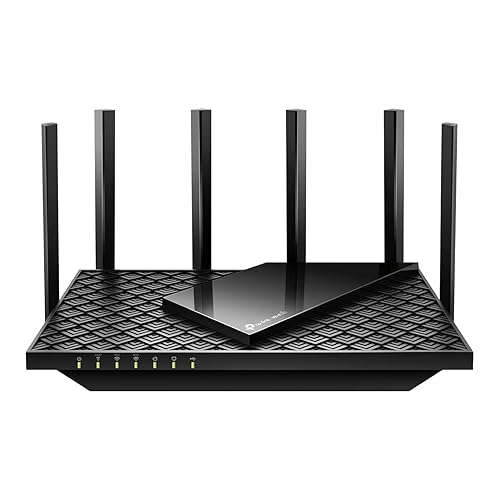TP-Link AXE5400 Tri-Band WiFi 6E Router (Archer AXE75)- Gigabit Wireless Internet for Gaming, VPN, OneMesh, WPA3 WiFi 6E, AXE5400, Tri-Band