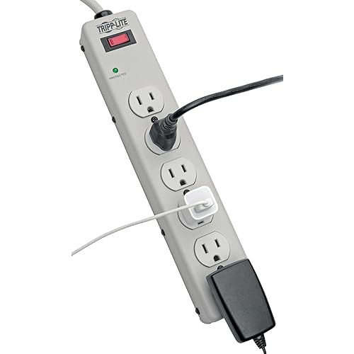 Tripp Lite Surge Protector Strip 120v 6 Outlet Metal 6ft Cord 1340 Joule High Joules