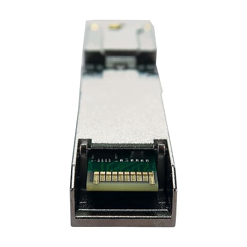 Tripp Lite 10G SFP+ Cisco Compatible Cat6a Transceiver, Copper RJ45 Ethernet Cable Adapter, SFP-10G-T-X Compatible, MSA-Compliant, Hot-swappable, 98 Feet / 30 Meters, 3-Year Warranty (N286-10G-TC)