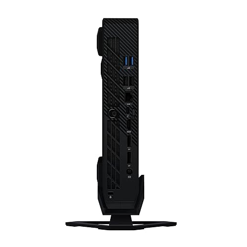 ROG NUC 970 Full System Mini PC with Intel 14th Gen Core Ultra 9 185H, NVIDIA GeForce RTX 4070 Discrete Graphics, 32GB DDR5 RAM, 1TB PCIe G4x4 NVMe SSD, Win 11, ARGB Lighting, Vertical Stand Included