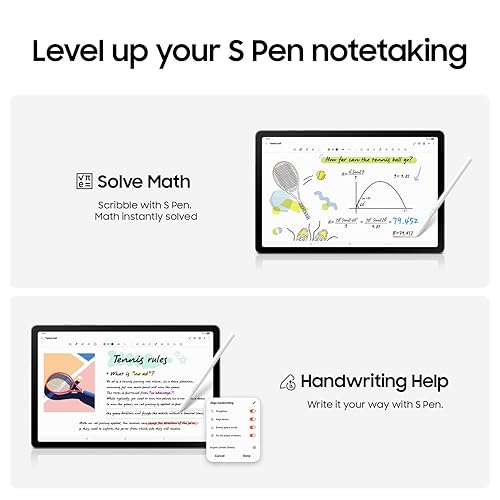 Samsung Galaxy Tab S10 Lite (CAD Version & Warranty) - Graphite, 128GB, 10.9 Android Tablet, AI Assistant, 8000mAh Battery, S Pen Inlcuded 128GB Graphite Tablet Only