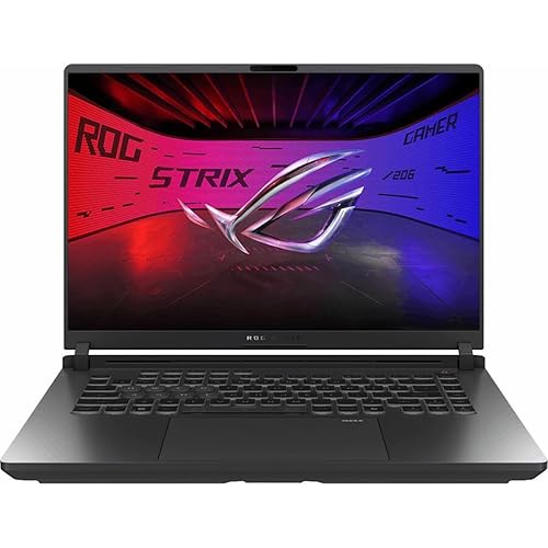 ASUS ROG Strix G16 (2025) Gaming Laptop, 16” ROG Nebula Display 16:10 2.5K 240Hz/3ms, NVIDIA® GeForce RTX™ 5060 Laptop GPU, Intel® Core™ Ultra 9 Processor 275HX, 32GB DDR5, 1TB PCIe SSD, Wi-Fi 7 Ultra 9 | 32G | RTX5060