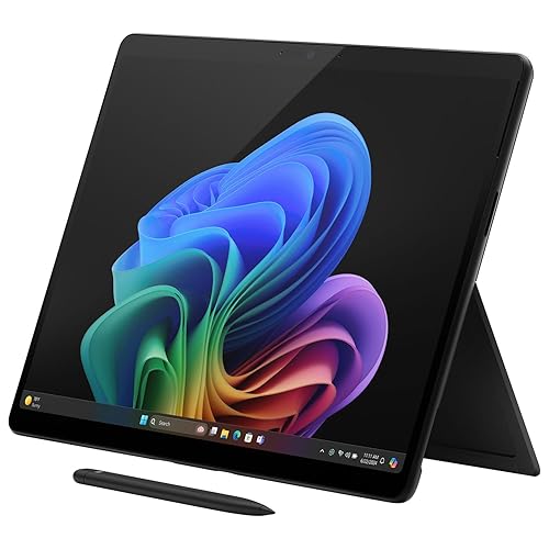 Microsoft Surface Pro 13 (LCD) Copilot+ PC (Snapdragon X Plus/16GB RAM/1TB SSD) - Black - Device Only (Renewed)