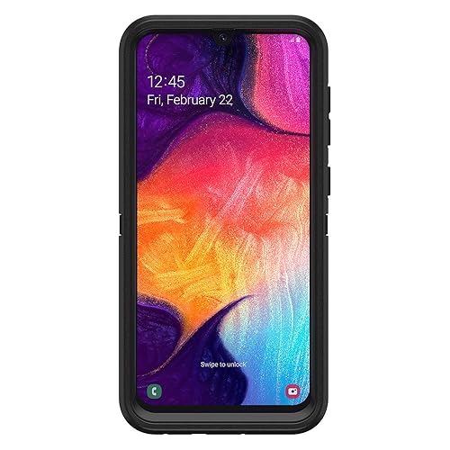 OtterBox Defender Series SCREENLESS Edition Case for Samsung Galaxy A50 - Retail Packaging - Black Case, Black