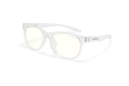 Gunnar Optiks Gunnar - Blue Light Gaming Glasses for Kids 12+ Clear Lens Crystal Frame
