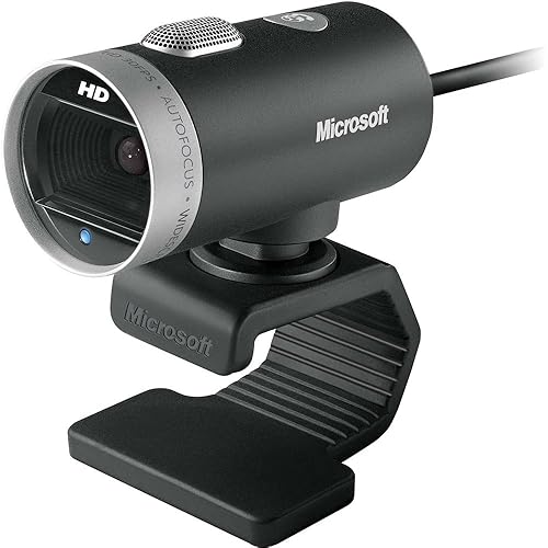 Microsoft Lifecam Cinema Webcam for Business: 720 resolution, widescreen, sharp image quality 6CH-00001